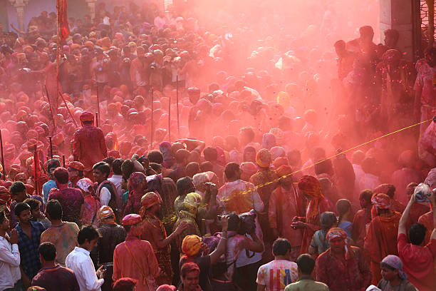 istock Indian people celebrating holi 517076854