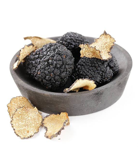istock expensive rare black truffle mushroom - gourmet vegetable 517078833