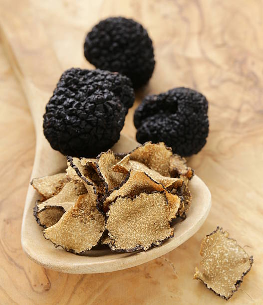 istock expensive rare black truffle mushroom - gourmet vegetable 517078839