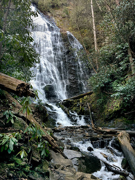 Mingo Falls in Cherokee North Carolina