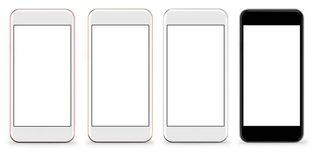 istock Set of four smartphones 517082236