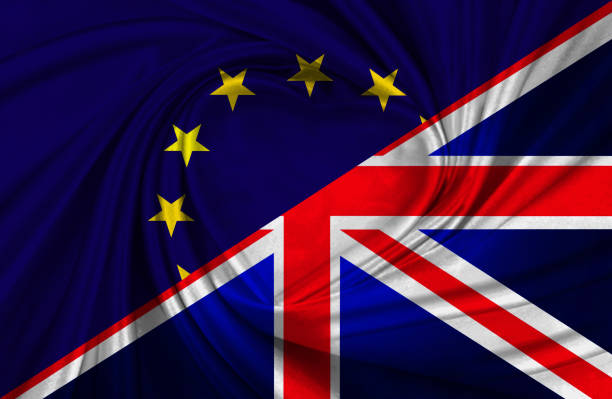 istock European Union and British flag 517084038