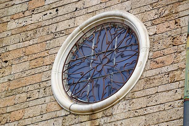 Free Stock Photo of Stone Building With Circular Window | Download Free ...