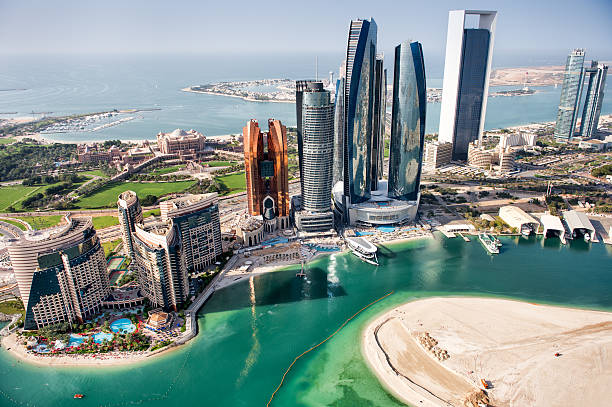 istock Abu Dhabi aerial view 517085396