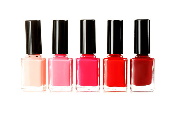istock Bottle of nail polish isolated on a white 517086268