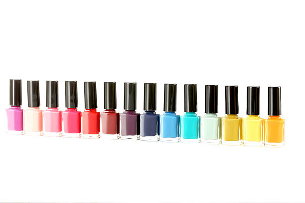 istock Bottle of nail polish isolated on a white 517086442