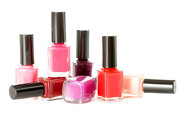 istock Bottle of nail polish isolated on a white 517086790