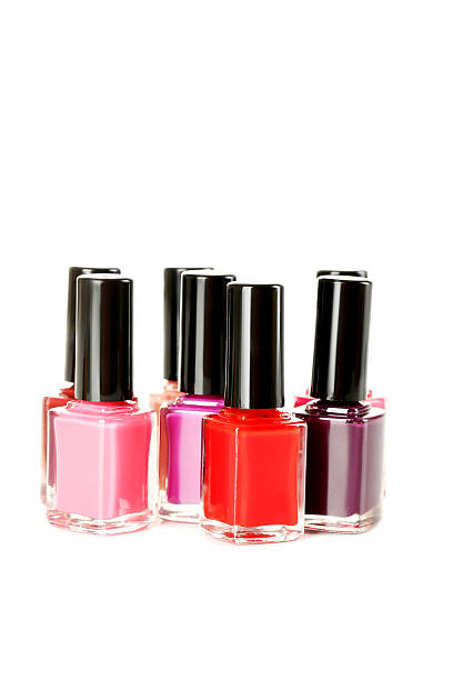 istock Bottle of nail polish isolated on a white 517086866