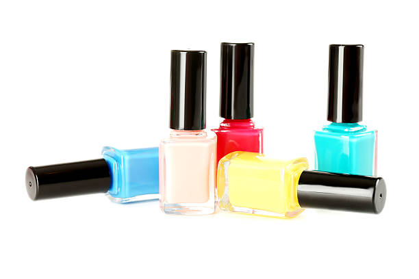 istock Bottle of nail polish isolated on a white 517087050