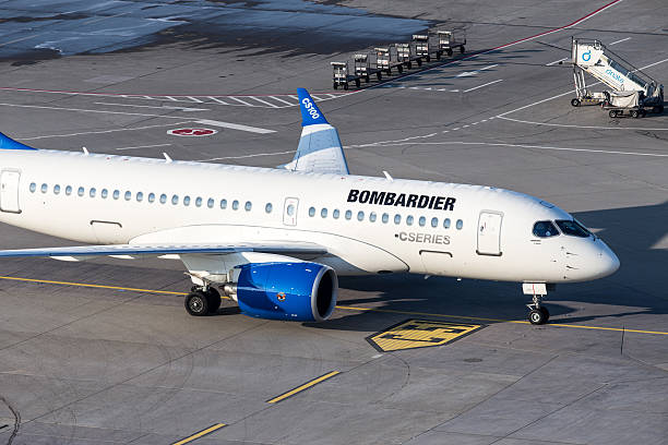 Bombardier CSeries stock photo
