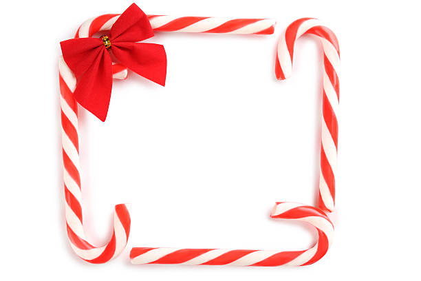 istock Christmas candy can isolated on a white 517089548