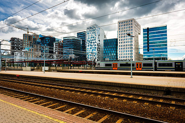 istock futuristic buildings in  Oslo 517090987