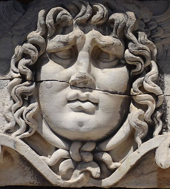 istock Gorgon Medusa in Didim Turkey 517093835