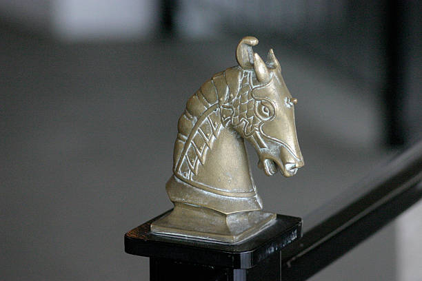istock armored horse in bronze 517095645