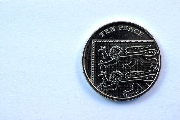 istock Close up British currency, pounds and cent 517096340