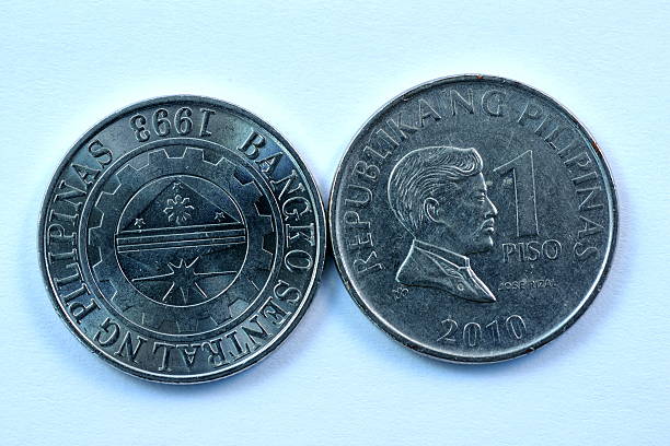 istock Closeup Philipine Peso coins 517096794