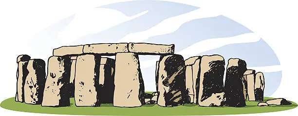 Vector illustration of Stonehenge