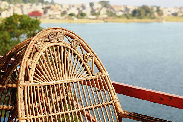 istock Wicker chairs over Phewa tal-lake. Pokhara-Nepal. 0652 517097573