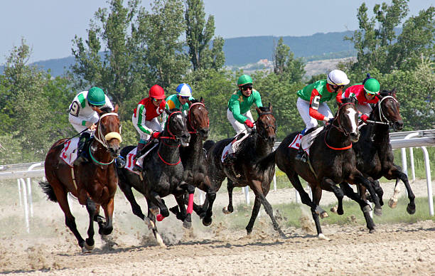 istock Horse racing in Pyatigorsk. 517101060