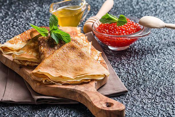 istock Yeast pancakes, traditional for Russian pancake 517102146