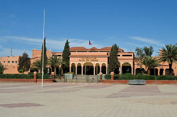 istock Palais de Congress Building in Ouarzazate Morocco 517103112