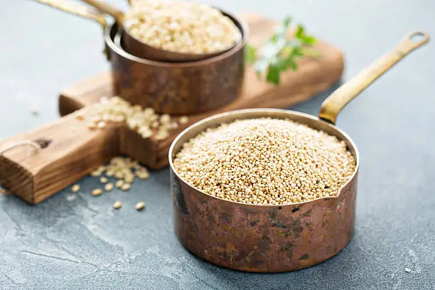 Gluten free cooking with quinoa and other grains