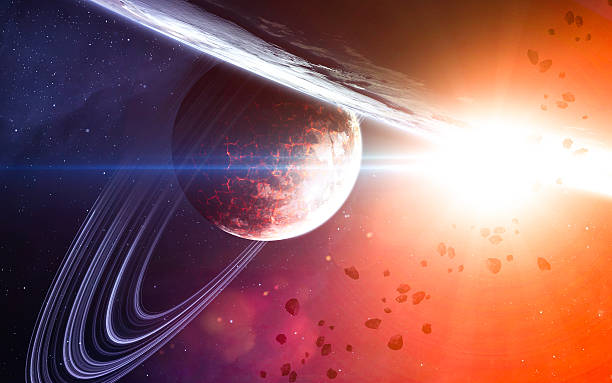 istock Universe scene with planets, stars and galaxies in outer space 517109224