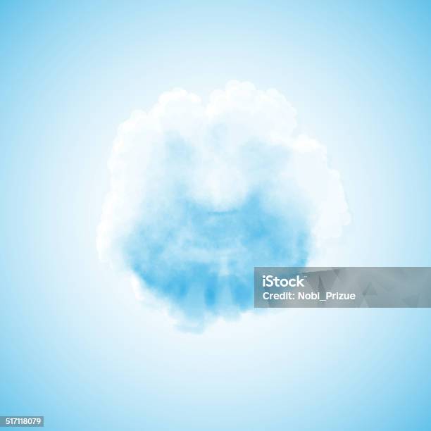 Cloud Background Stock Illustration - Download Image Now - Abstract, Blue, Cheerful