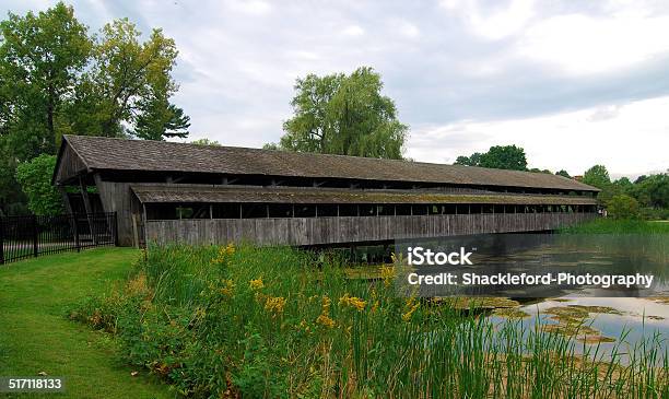 Covered Bridges Of Vermont Stock Photo - Download Image Now - Architecture, Backgrounds, England