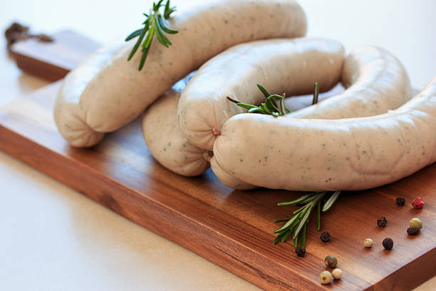 istock Raw rostbratwursts 517124058