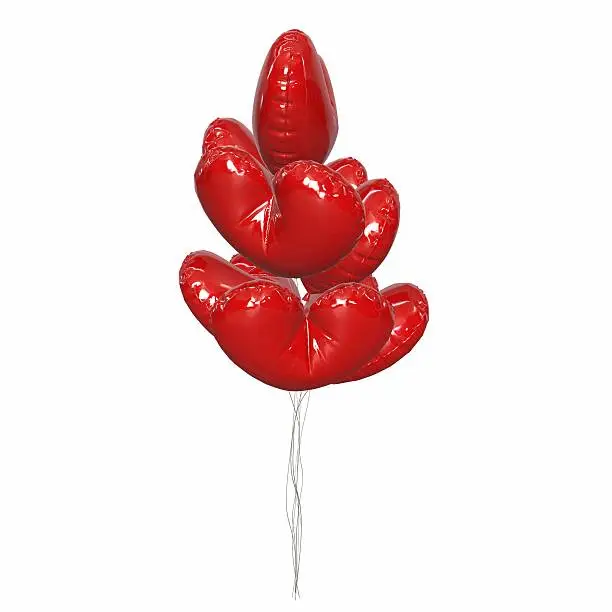 Party balloons red birthday balloon modern holiday decoration baloons anniversary retirement graduation occasion life events greeting card. Joy positive abstract.
