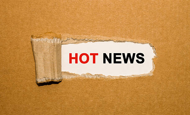 istock The text Hot News appearing behind torn brown paper 517127582