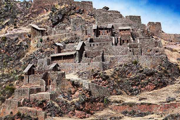 istock Inca ancient fortress in mountains 517131796