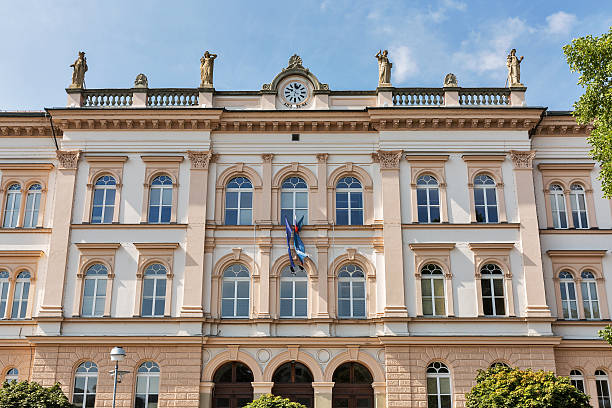 istock Maribor secondary school building in Slovenia 517135266