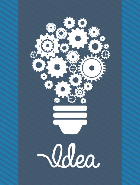 idea design idea graphic design , vector illustration big idea stock illustrations