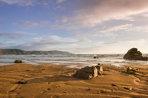 widemouth bay - bude photos et images de collection