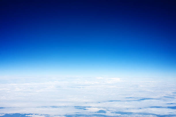 istock Beautiful white clouds and blue sky 517153579