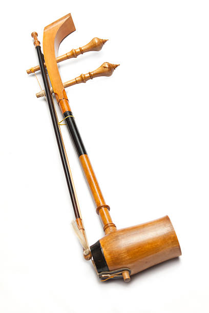 istock Treble fiddle or soprano Sounded string Thai music instrument 517154655