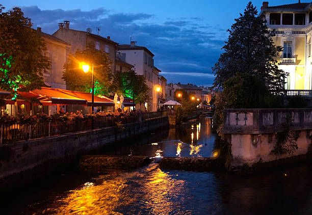 istock L'Isle-sur-la-Sorgue and the river Sorgue (Vaucluse) 517154762