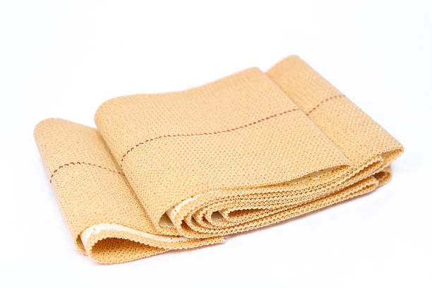 istock Crepe bandages on white background 517155990