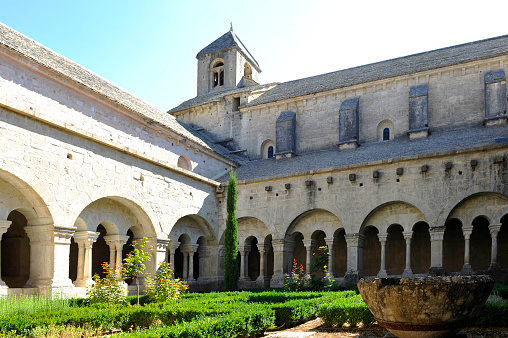 Sénanque Abbey is a Cistercian abbey near the village of Gordes in the département of the Vaucluse in Provence, France. It was founded in 1148 and repurchased in 1854 for a new community of Cistercian monks of the Immaculate Conception, under a rule less stringent than that of the Trappists. The community was expelled in 1903 and departed to the Order's headquarters, Lérins Abbey on the island of St. Honorat, near Cannes. A small community returned in 1988 as a priory of Lérins. 