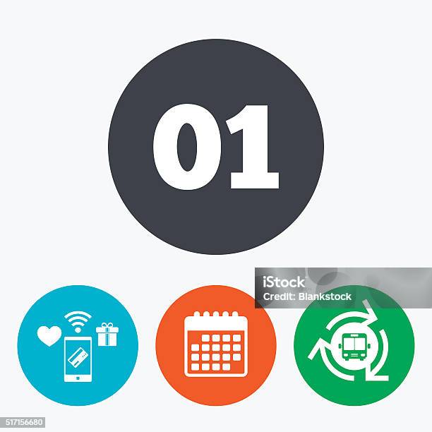 First Step Sign Loading Process Symbol Stock Illustration - Download ...