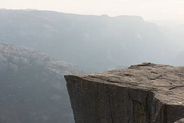 Photo of Preikestolen - the Pulpit Rock in Norway
