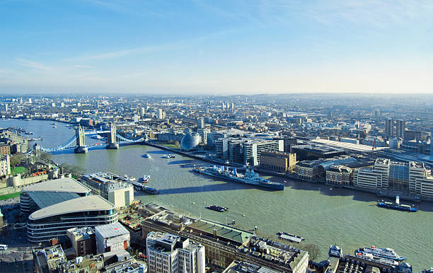 istock Aerial View of London 517163486