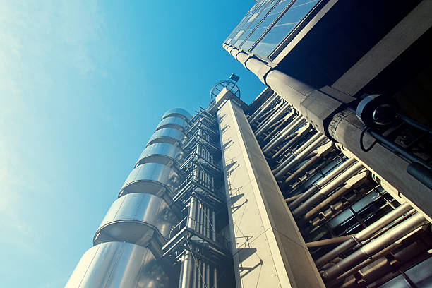 istock Futuristic Architecture with Famous Lloyd Building, London 517163646