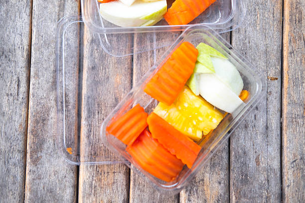 istock Colorful Thai fruits in box 517164980