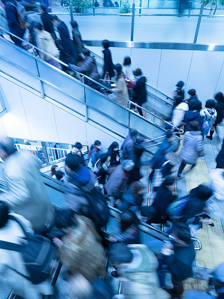 istock Stairs of Rush Hour 517165022