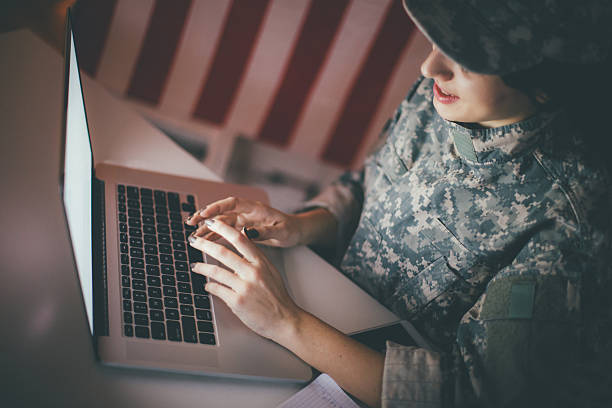 istock Locating targets in the army 517166446