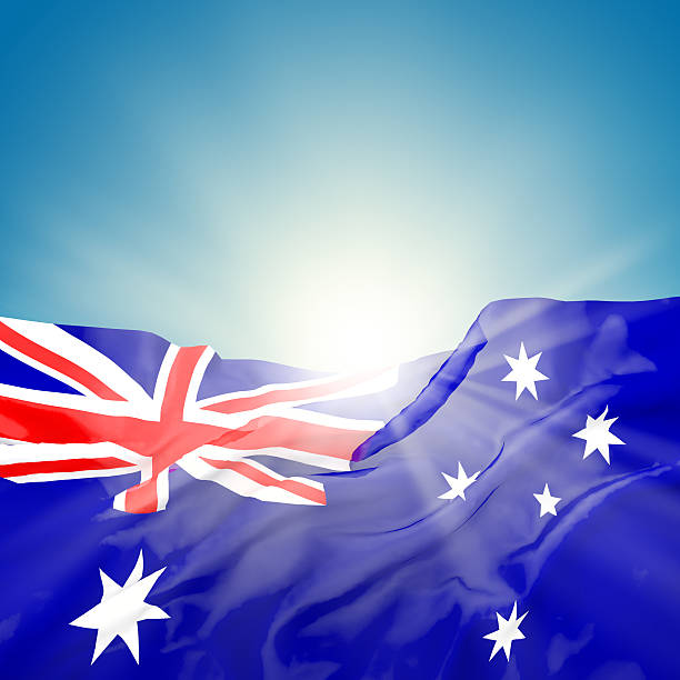 istock Australia national official state flag 517167723