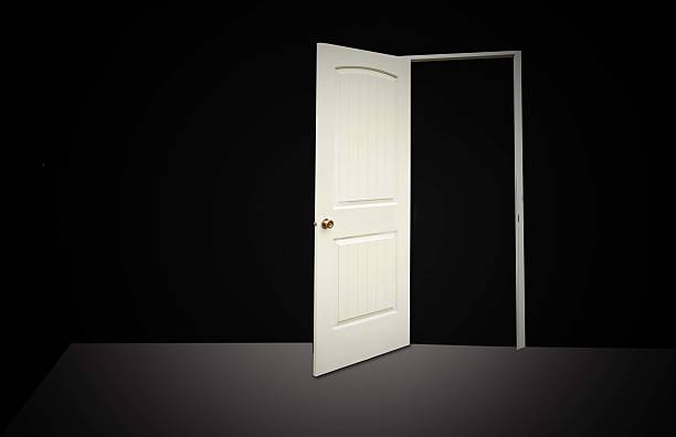 istock white door leading to no where 517168623